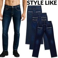 Mens Jeans Straight Leg