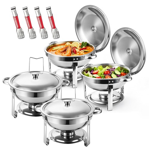 Pack round chafing - pack, dish