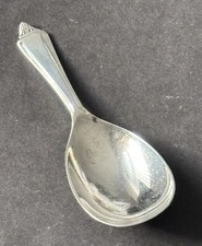 Vintage HM Sheffield 1958 Silver Tea Caddy Spoon Maker Fry & Wigfull 17.4g