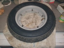 Vespa PX  , T5 etc Wheel Rim & Michelin S83 3.50 x 10 Genuine Piaggio Rim