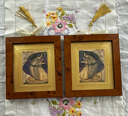 Stunning fairy twins vintage - stunning,