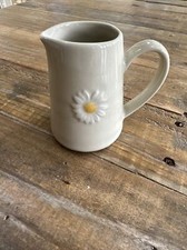 Ceramic Mini Jug with Daisy By