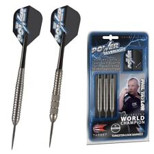 Target Phil Taylor Power Silverlight Steel Tip Silver Light Darts Set 21-24g