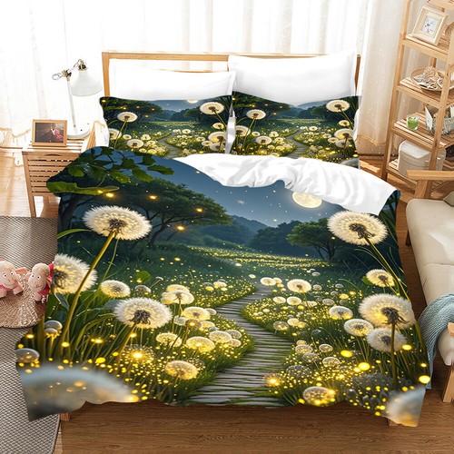 Sparkling dandelion duvet - sparkling,