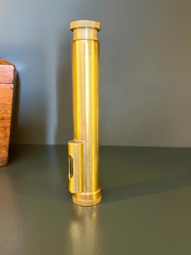 Antique vintage solid - solid, brass