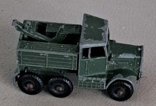 Vintage Lesney matchbox No 64 Scammel Army Breakdown truck