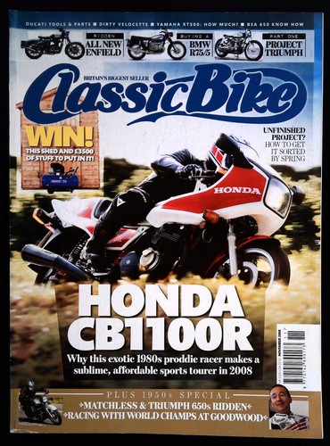 Classic bike magazine november - classic,