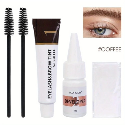 Professional tinting eyelashes - tinting,