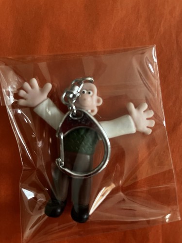 Wallace gromit keyring - wallace,