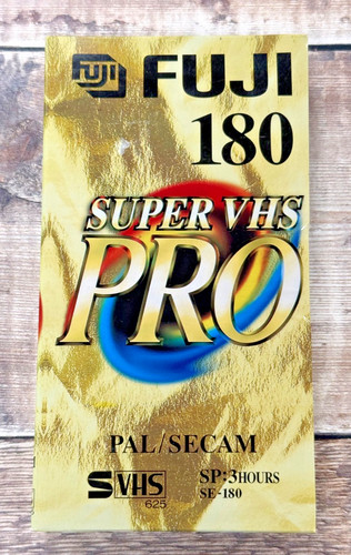 Fuji super vhs - fuji, 180