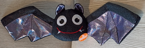 Dog toy black bat - -,
