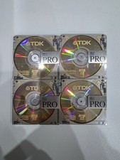 TDK XA PRO 74 MD-RXG Minidiscs Recordable x4