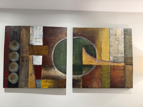 Dwell abstract art paintings - art,