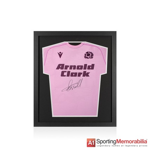 Framed finn russell signed - framed,