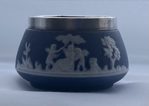Wedgwood blue jasperware open - jasperware,