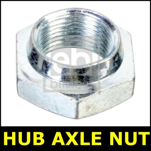 Hub axle nut front rear - hub,