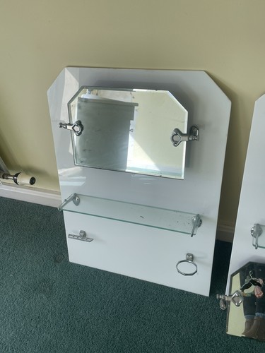 Vintage bathroom mirror - bathroom,