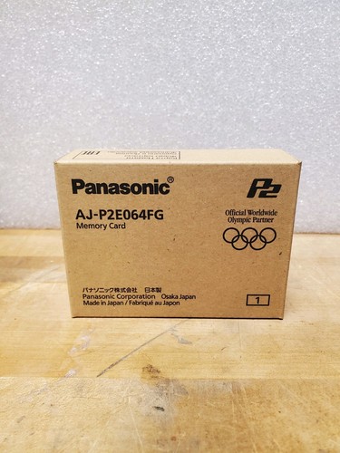 Panasonic p2 card - 64, gb