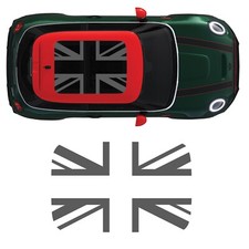 Union Jack Panoramic Glass Roof Vinyl Decal Sticker Kit Fits Mini Cooper S F56