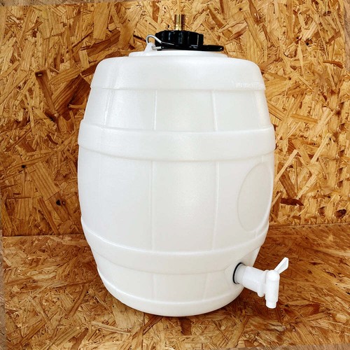 White keg barrel - keg, gallon