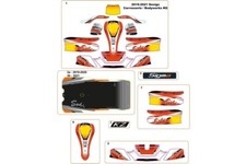 ORIGINAL SODI SIDE POD STICKER SET SODIKART SIGMA KZ RS3 DD2 2019-2020 Kart PODS