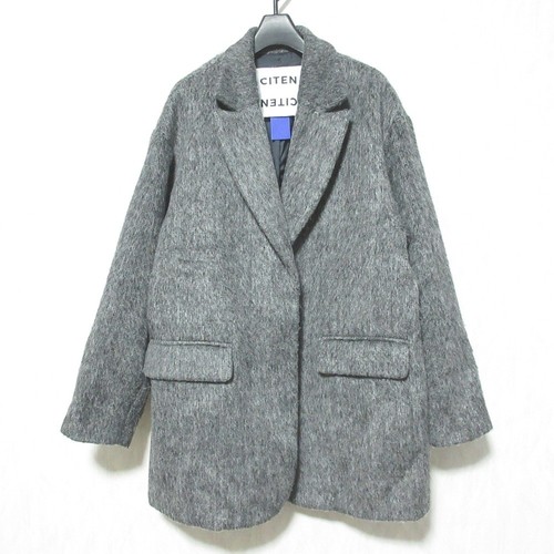 Citen shaggy jacket coat - citen,