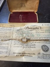 Rotary 9ct Gold Ladies Vintage