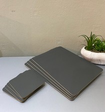 Grey Set of 8 4x Placemats &