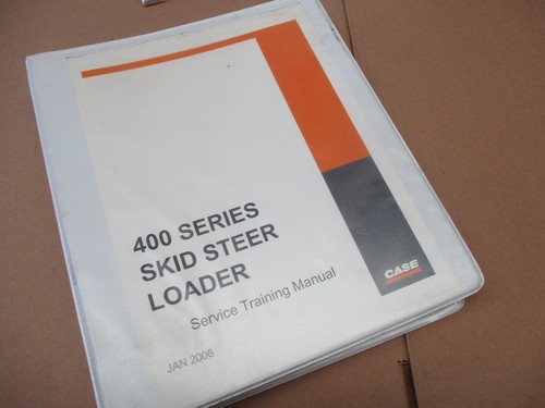 Case service training manual - case,