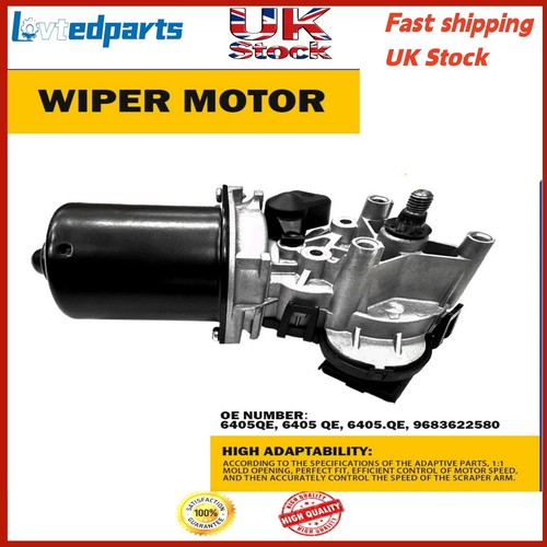 Front windscreen wiper motor - front,