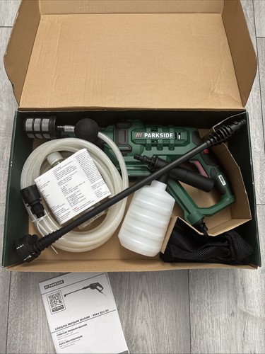 Parkside 20v cordless pressure - cordless,