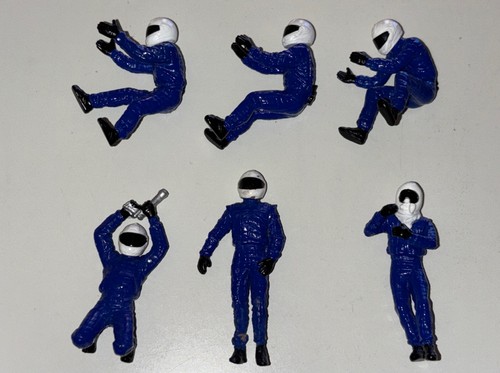 Scalextric race pit crew x6 - &,