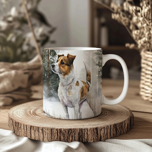 Jack russell terrier - russell, winter