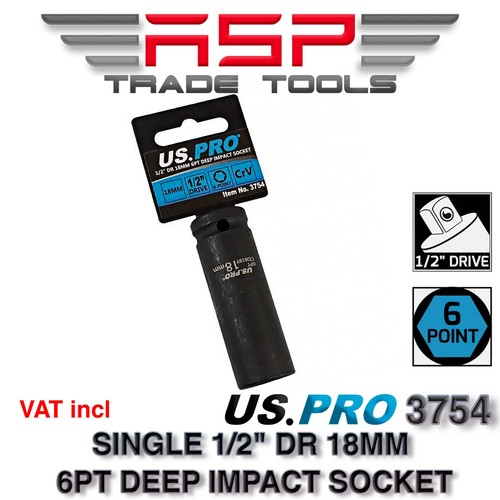 Pro tools 18mm dr 6pt - us,