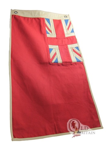 British red ensign duster - red,