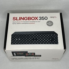 Sling Slingbox 350 Turns Laptop/Tablet/Smartphone into a TV, Supports HD (1080p)