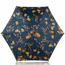 Radley Botanical Mini Telescopic Umbrella, Navy 