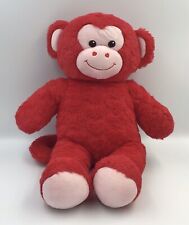 Build A Bear Wild Hearts Red Monkey Plush Soft Toy