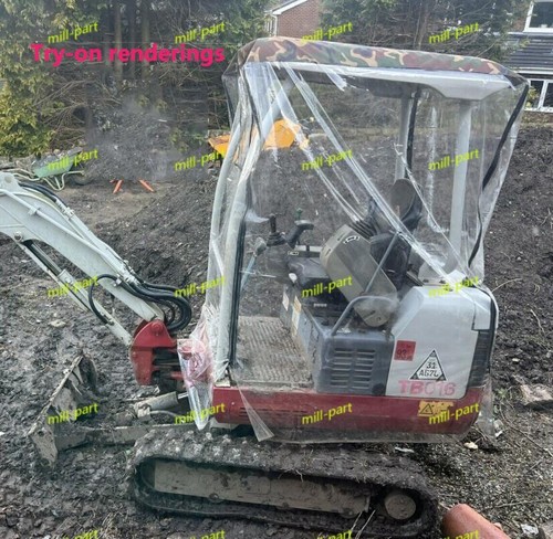 Mini excavator car - mini, warm
