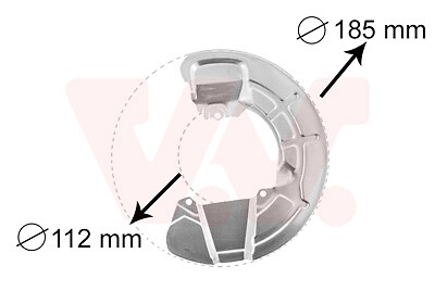 Splash panel brake disc - panel,,