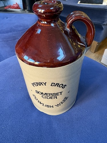 Stoneware cider flagon perry - cider, flagon,