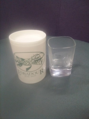 Edradour whiskey tot glass - edradour,
