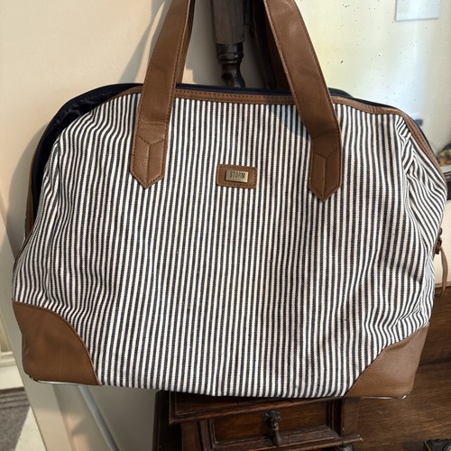 Blue and white stripe hold - blue,