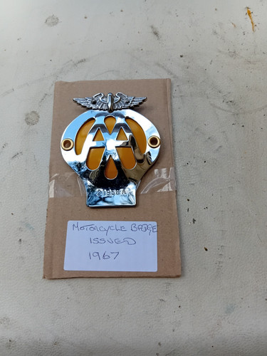Vintage car badge a - vintage,