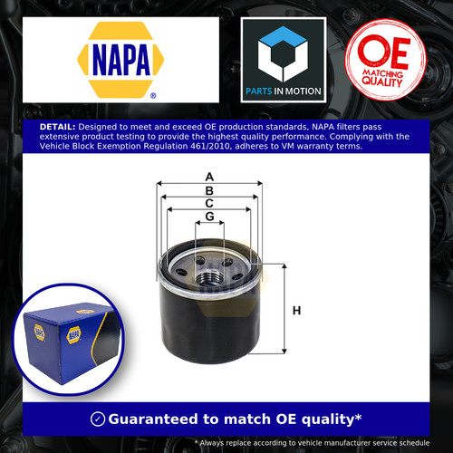 Oil filter fits - fits, suzuki