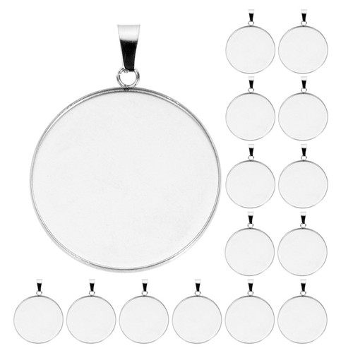 Pcs round bezel blanks diy - pcs,
