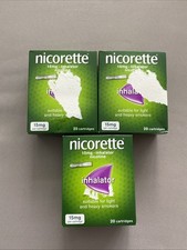 3 X 20 Nicorette 15mg Nicotine
