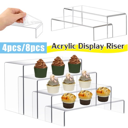 8pcs acrylic display riser - 8pcs,