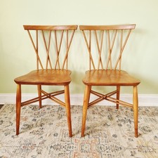 Pair of Ercol Lattice