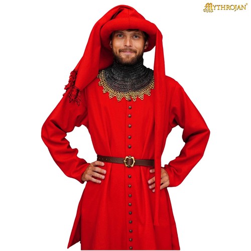 Medieval woolen dress for - dress, men